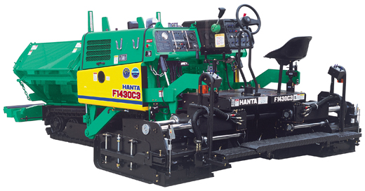 Crawler Type Mini Asphalt Paver: F1430C