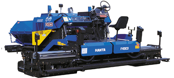 Crawler Type Mini Asphalt Paver: F45C3