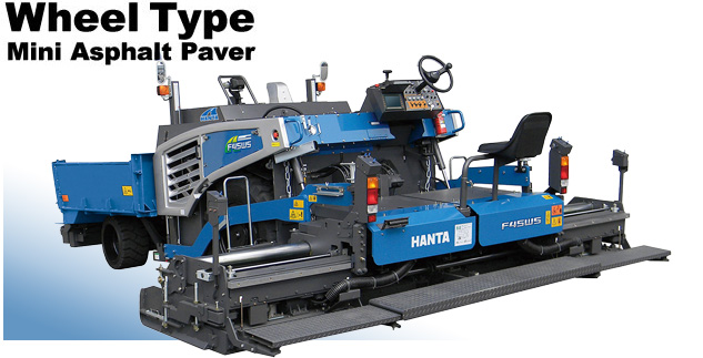 Wheel Type Mini Asphalt Paver