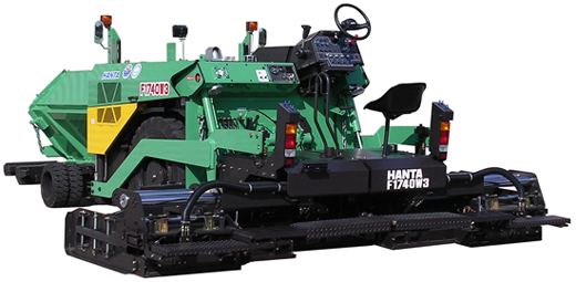 Wheels Type Mini Asphalt Paver: F1740W3