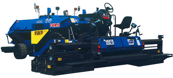 Wheels Type Mini Asphalt Paver: F45W3